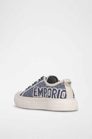 Baskets - Blanc - Emporio Armani