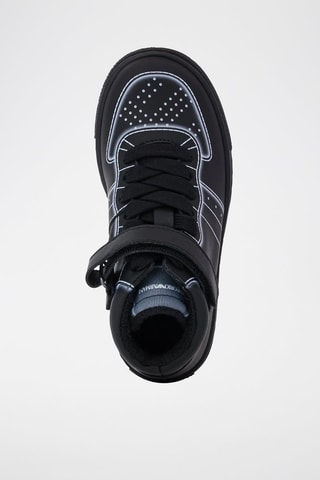 Baskets montantes en cuir - Noir - Emporio Armani