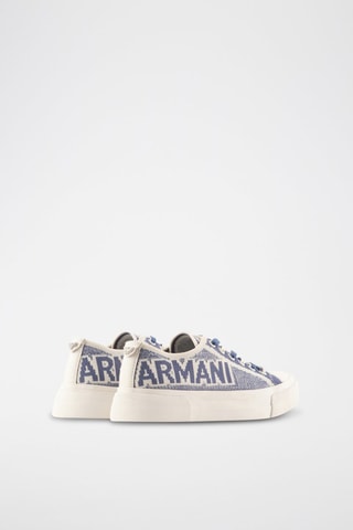 Baskets - Blanc et bleu marine