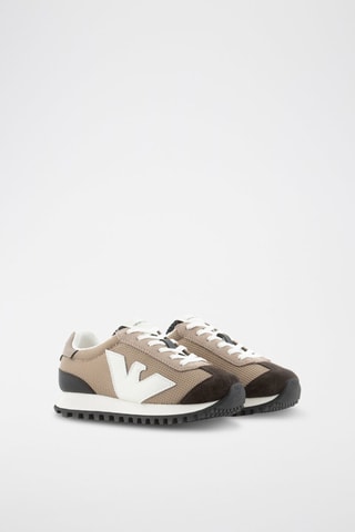 Baskets en cuir - Beige