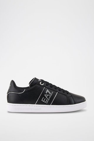 Baskets en cuir - Noir
