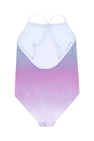 Maillot 1 pièce dip and dye - Rose - Emporio Armani