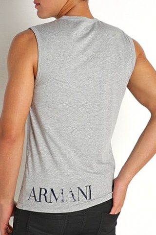 Débardeur - Gris chiné - Emporio Armani