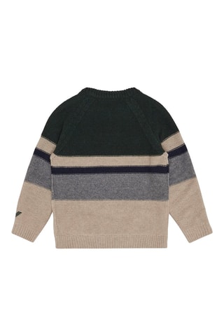 Pull en laine vierge et cachemire - Beige