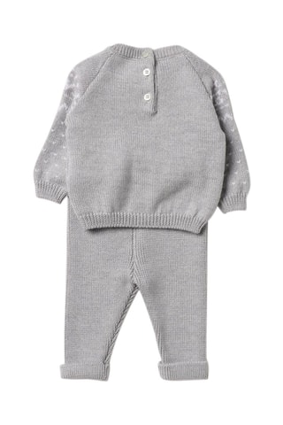 Pull en laine - Gris clair - Emporio Armani