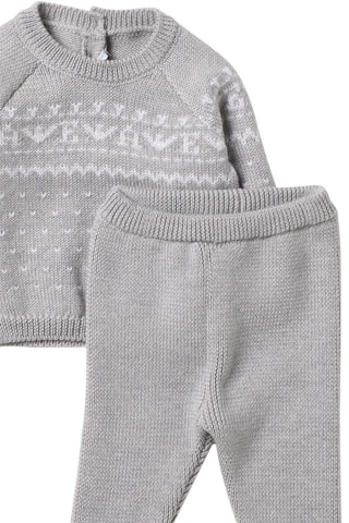 Pull en laine - Gris clair - Emporio Armani