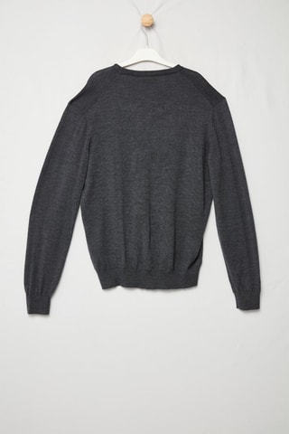 Gilet en laine vierge - Gris - Emporio Armani