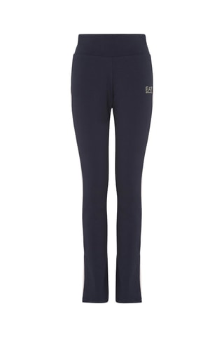Pantalon taille haute - Bleu marine