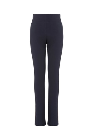 Pantalon taille haute - Bleu marine