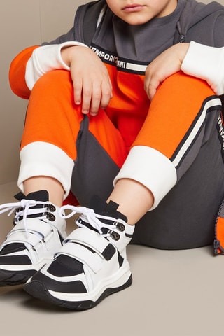 Jogging - Orange et gris