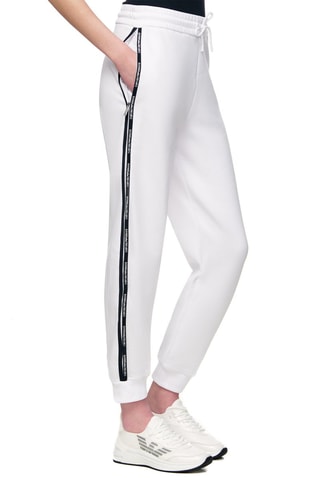Jogging tapered - Blanc - Emporio Armani