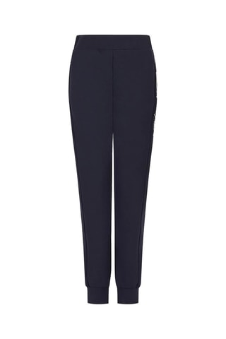 Jogging relaxed taille haute - Bleu nuit - Emporio Armani