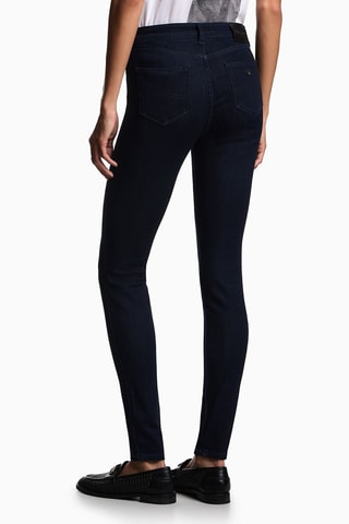 Jean slim taille haute - Bleu foncé - Emporio Armani