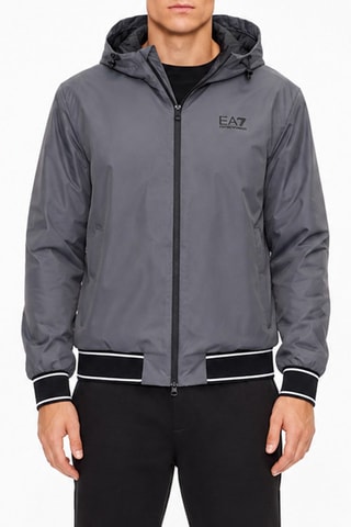 Veste à capuche - Gris foncé