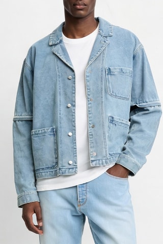Veste en jean - Bleu - Emporio Armani