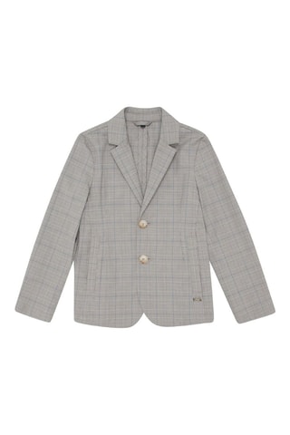 Veste - Beige et gris foncé
