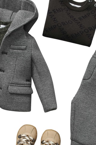 Veste à capuche - Gris clair