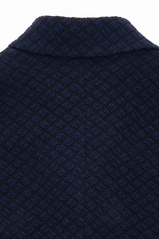 Veste en laine - Bleu marine - Emporio Armani