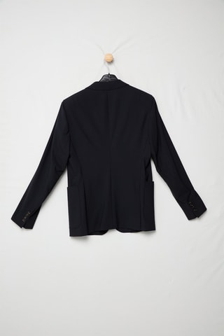 Veste en laine vierge - Bleu marine - Emporio Armani