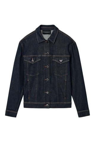 Veste en jean - Bleu foncé - Emporio Armani
