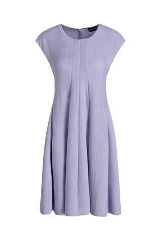 Robe trapèze - Violet - Emporio Armani