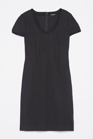 Robe droite  - Noir - Emporio Armani