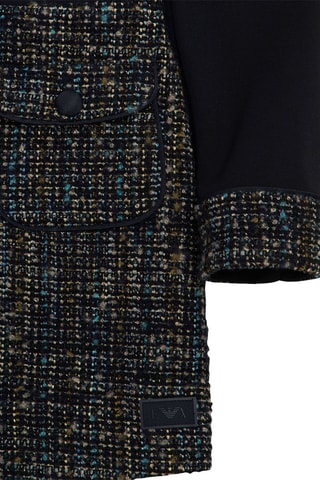 Robe en laine vierge - Bleu nuit