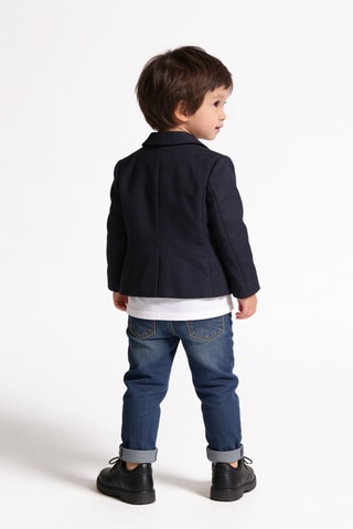 Veste en laine - Bleu marine