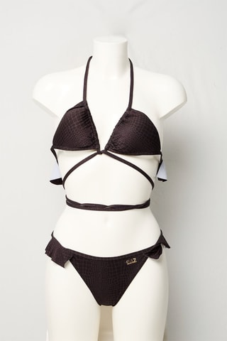 Maillot 2 pièces - Marron - EA7