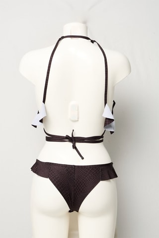 Maillot 2 pièces - Marron - EA7