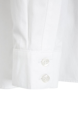 Chemisier loose - Blanc - Emporio Armani