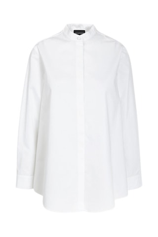 Chemisier loose - Blanc - Emporio Armani