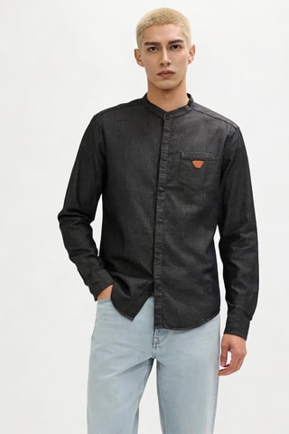 Chemise - Noir chiné - Emporio Armani
