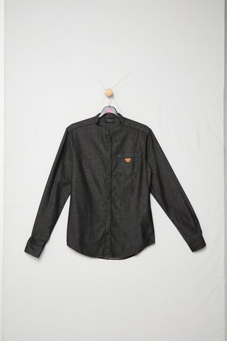 Chemise - Noir chiné - Emporio Armani