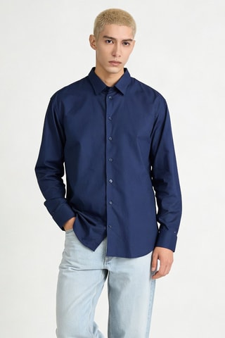 Chemise - Bleu marine - Emporio Armani