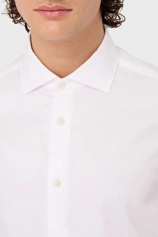 Chemise regular - Blanc - Emporio Armani