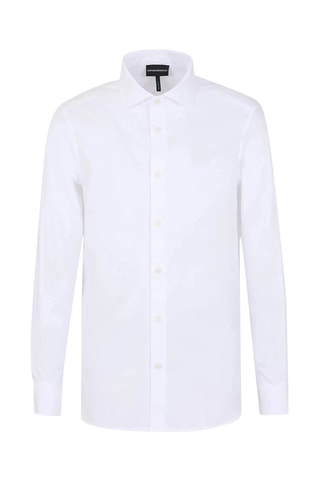 Chemise regular - Blanc - Emporio Armani