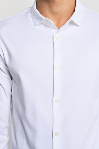 Chemise straight - Blanc - Emporio Armani