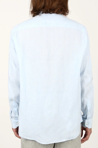 Chemise en lin - Blanc - Emporio Armani
