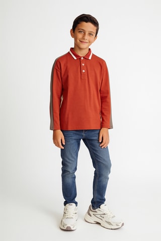 Polo - Rouge brique