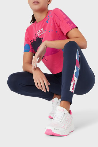 Legging taille haute - Bleu marine