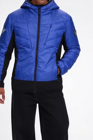 Veste à capuche - Bleu