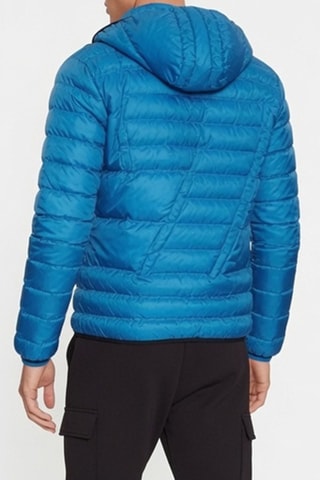 Doudoune à capuche - Bleu électrique