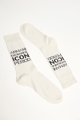 Chaussettes - Blanc - Armani Exchange