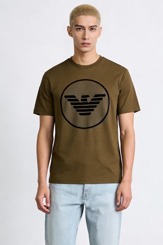 T-shirt - Kaki - Emporio Armani