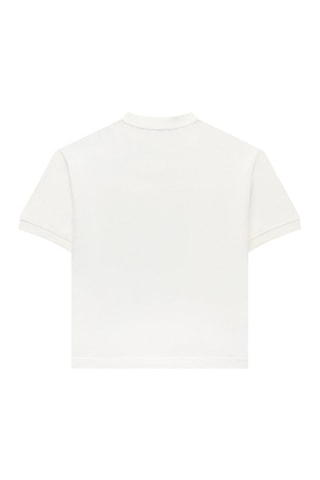 T-shirt - Blanc et bleu cobalt - Emporio Armani