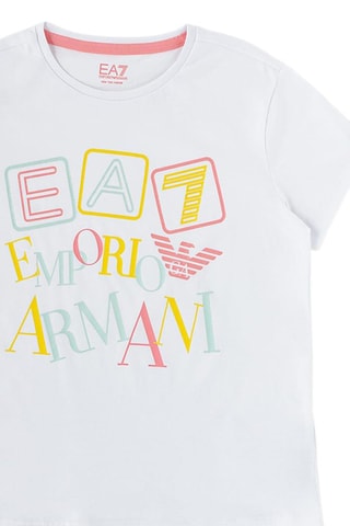 T-shirt - Blanc - EA7 Kid