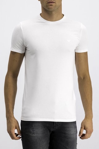 T-shirt regular - Blanc - Emporio Armani