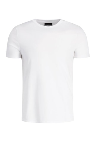 T-shirt regular - Blanc - Emporio Armani