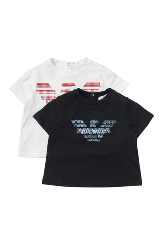 2 t-shirts - Noir et blanc - Emporio Armani